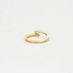 Bague Solitaire 2 ors diamant Entre Nous