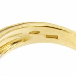 Bague solitaire 2 ors diamant 0,30 ct