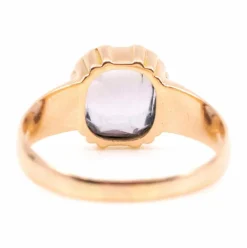 Bague Solitaire Améthyste