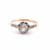 Bague Solitaire ancien Diamants