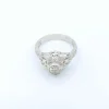 Bague Solitaire Art Déco Diamants