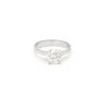 Bague solitaire avec diamant de 1,53 carat