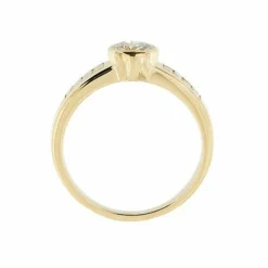 Bague solitaire avec diamant 1,16 ct