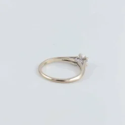 Bague Solitaire croisé