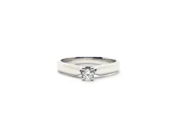 BAGUE SOLITAIRE CT 0,12