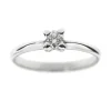 Bague solitaire diamant 0,25 ct