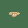 Bague solitaire diamant 0,50 ct or rose