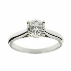 Bague solitaire diamant 0,98 ct
