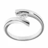 Bague solitaire diamant 0,25 ct
