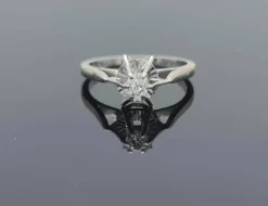 Bague Solitaire diamant 0.25 ct