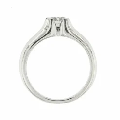 Bague solitaire diamant 0,49 ct