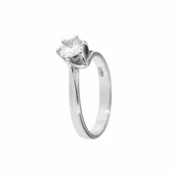 Bague solitaire diamant 0,68 ct