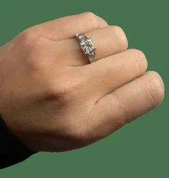 BAGUE SOLITAIRE DIAMANT 1,13 CTS