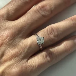 Bague solitaire diamant 1,20 ct