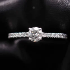 Bague Solitaire Diamant 0.40 carat