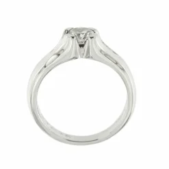 Bague solitaire diamant 0,49 ct