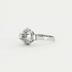 Bague solitaire diamant 0,10 ct