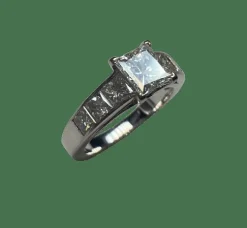 BAGUE SOLITAIRE DIAMANT 1,13 CTS