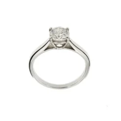 Bague solitaire diamant 0,98 ct