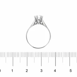 Bague solitaire diamant 0,78 ct