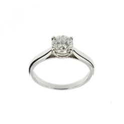 Bague solitaire diamant 0,98 ct