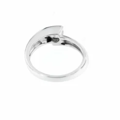 Bague solitaire diamant 0,47 ct