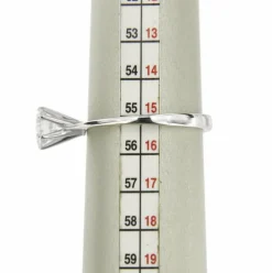 Bague solitaire diamant 0,74 ct