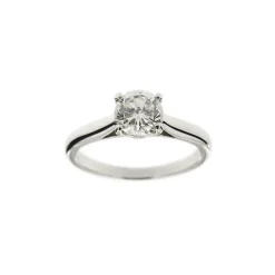 Bague solitaire diamant 0,98 ct