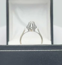 Bague Solitaire diamant 0.25 ct