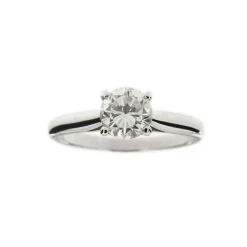 Bague solitaire diamant 0,98 ct