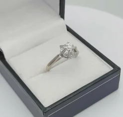 Bague Solitaire diamant 0.25 ct