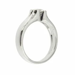 Bague solitaire diamant 0,49 ct