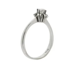 Bague solitaire diamant 0,29 ct