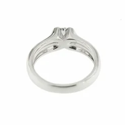 Bague solitaire diamant 0,49 ct