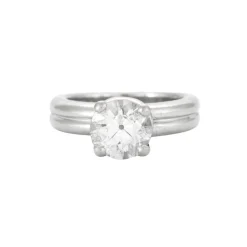 Bague Solitaire Diamant 2.20ct