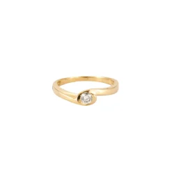 Bague Solitaire Diamant 0.15ct