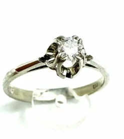 Bague Solitaire Diamant 0,17ct