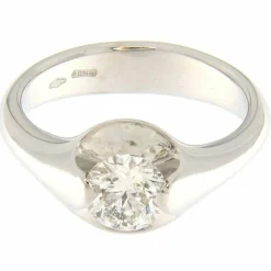 Bague solitaire diamant 1ct