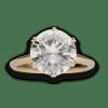 Bague Solitaire diamant 3,53cts