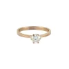 Bague solitaire Diamant 0.58ct