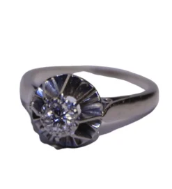 Bague solitaire Diamant 0.26ct