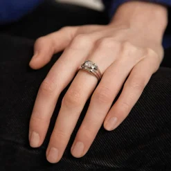 Bague solitaire Diamant 0.30ct