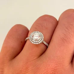 Bague Solitaire Diamant 0.74ct