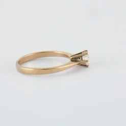 Bague solitaire Diamant 0.58ct