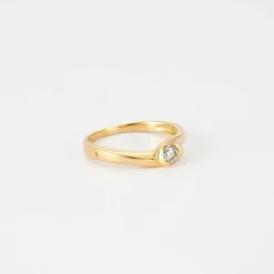 Bague Solitaire Diamant 0.15ct