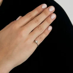 Bague solitaire diamant 0.55ct