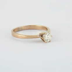 Bague solitaire Diamant 0.58ct