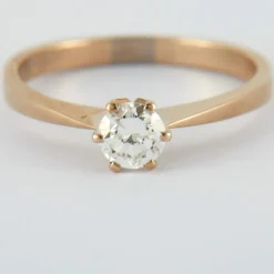 Bague solitaire Diamant 0.58ct
