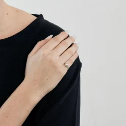 Bague Solitaire Diamant Or Blanc