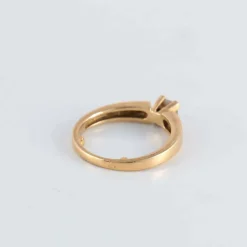 Bague Solitaire Diamant princesse